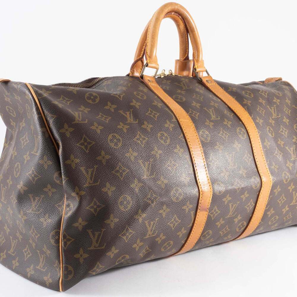 Louis Vuitton Keepall 55 Boston Bag M41424 Monogram Canvas Women's LOUIS VUITTON - Picture 8 of 16